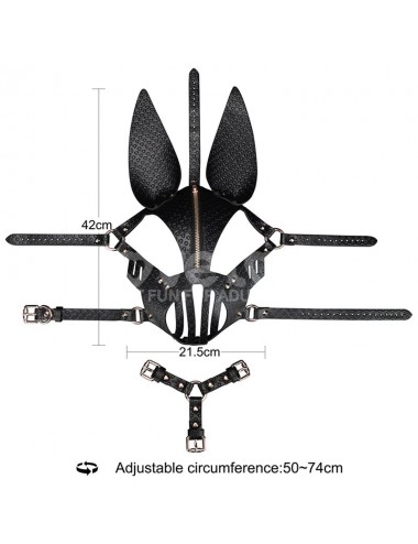 Mascara Conejo Rebellion Reign Dark Bunny