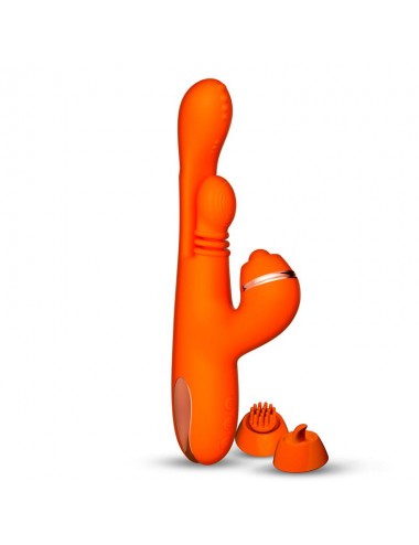 Ethan Vibrador Masaje 360º para el Punto G y Cabezales Intercambiables
