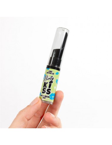 Flirty Kiss Geles para Sexo Oral Fresa y Menta 2x8gr