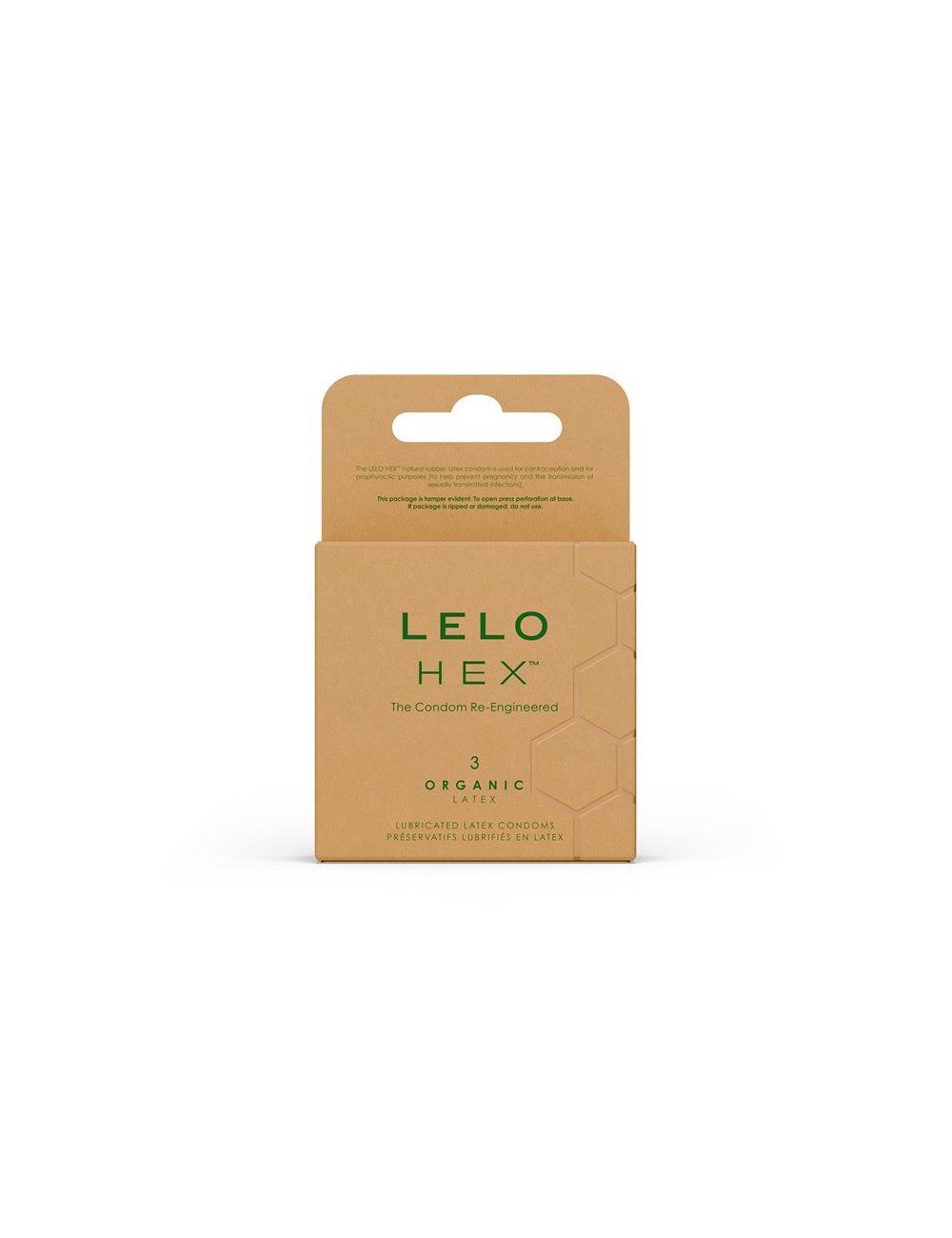 HEX Condoms Organic 3 unidades