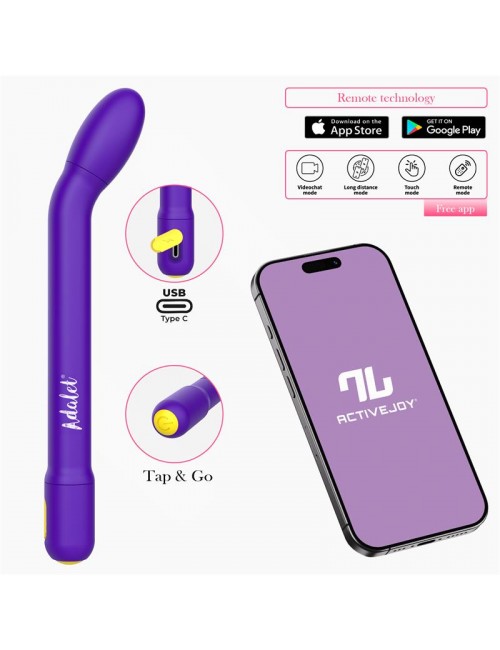 Gently Estimulador Punto G con APP Purpura