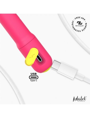 Gently Estimulador Punto G con APP Rosa