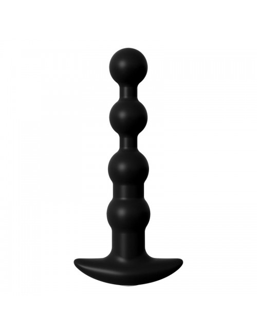 Cadena Anal con Vibracion Negro
