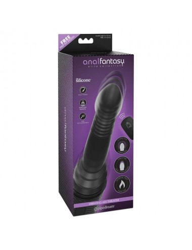 Plug Anal con Vibracion y Movimiento