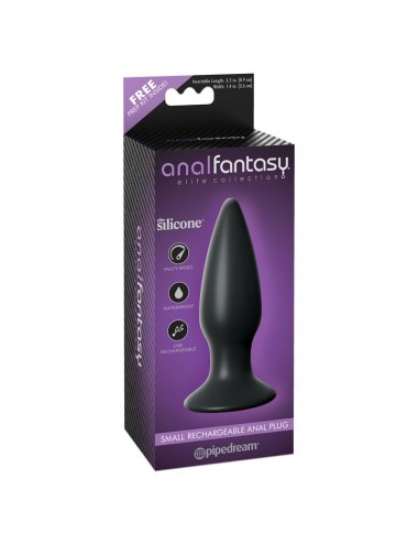 Plug Anal con Vibracion Negro