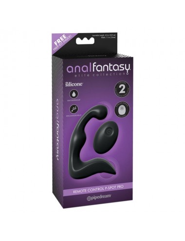 Masajeador Prostatico con Vibracion Negro
