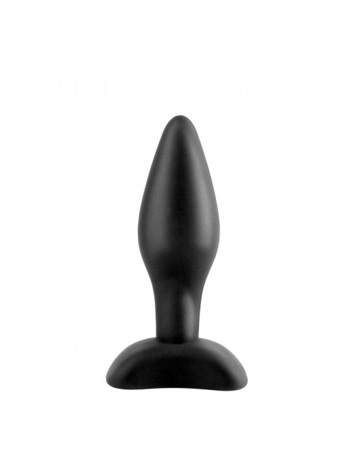 Plug Anal Mini Silicona Color Negro