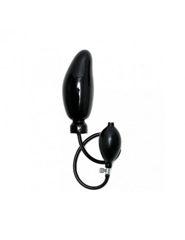 Dildo Inflable Latex Negro