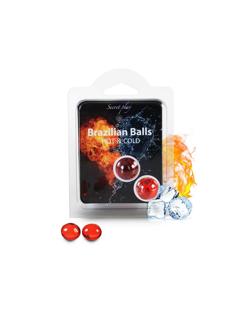 Secret Play Set 2 Brazilian Balls Efecto Hot Cold