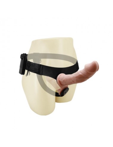Arnes Dildo Doble con Vibracion Natural