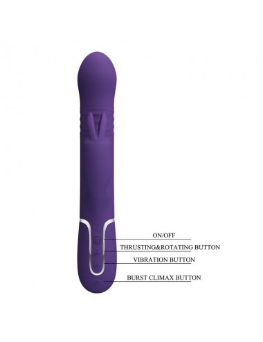 Coale Vibrador con Thursting y Bolas Rotatorias