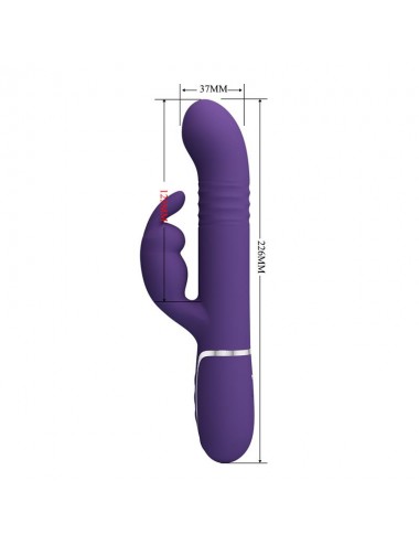 Coale Vibrador con Thursting y Bolas Rotatorias