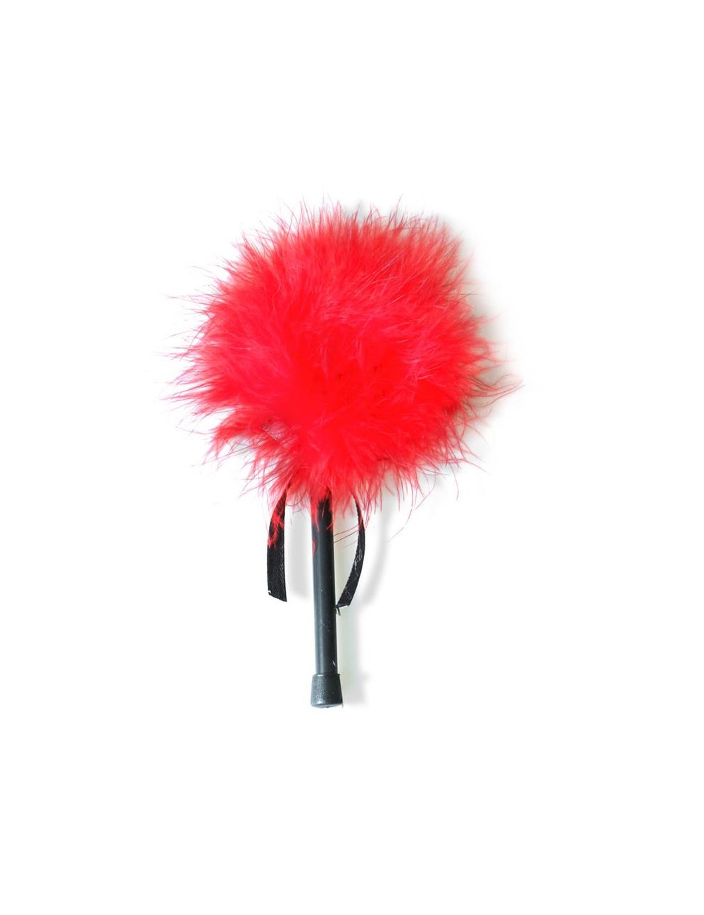Plumero con Marabu Rojo