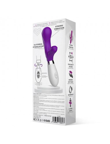Maverdick Vibrador Silicona Purpura