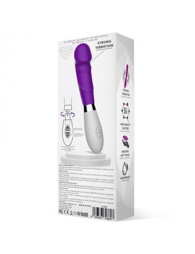 Louver Vibrador Silicona Purpura