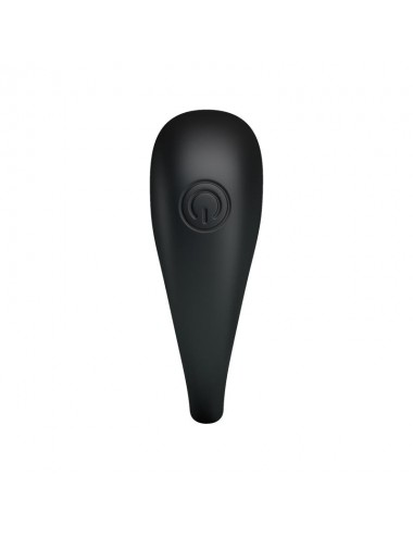 Pretty Love Anillo Vibrador Trap Color Negro