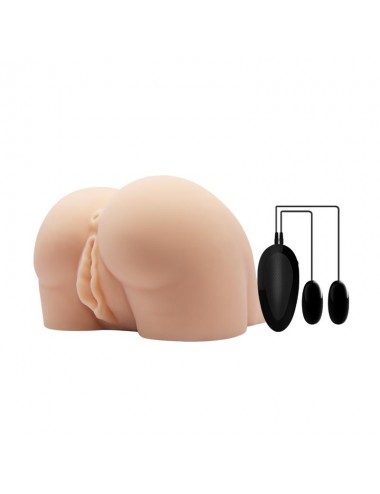 Masturbador Doble Vagina y Ano con Vibracion