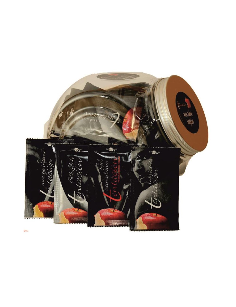 Tentacion Monodosis Lubricante Fruta de la Pasion 25 Monodosis