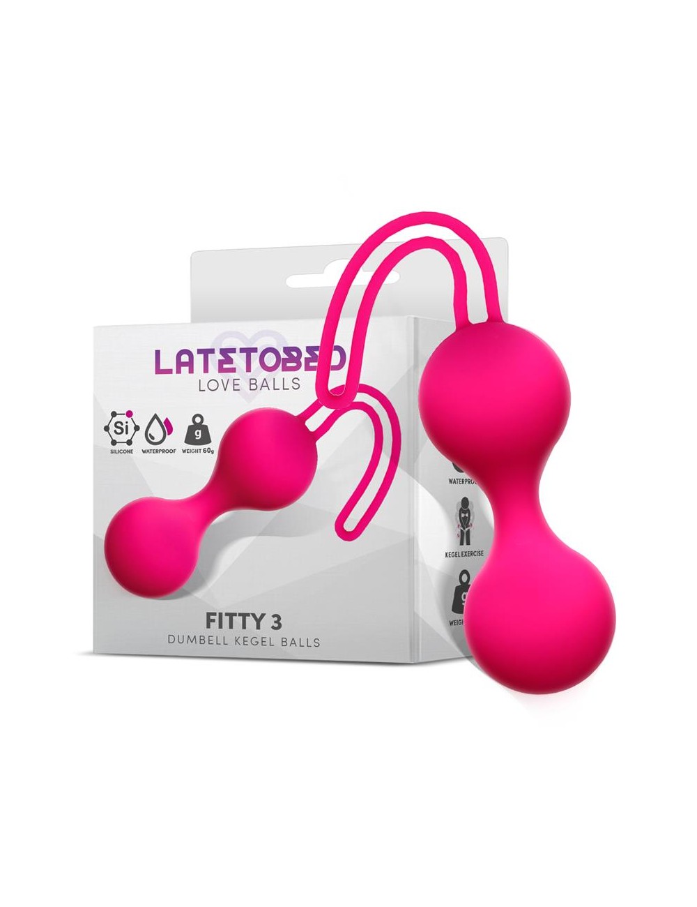 Fitty 3 Bolas Kegel con Peso 62 gr