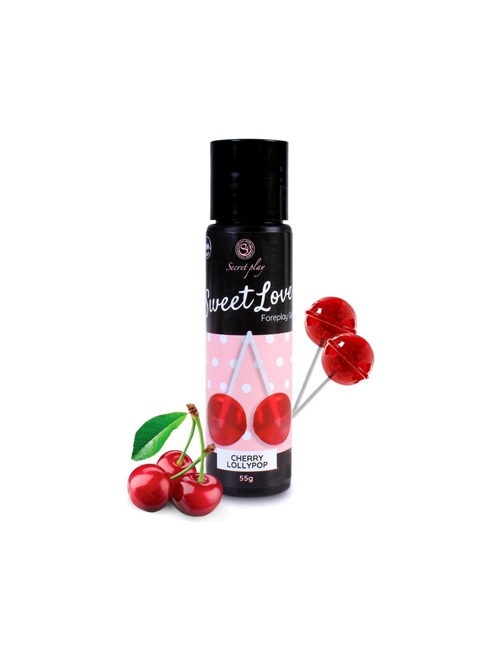 Sweet Love Lubricante Cereza Lollipop 60 ml