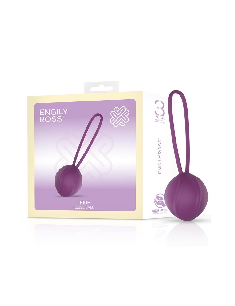 Leigh Bola Kegel Silicona Purpura