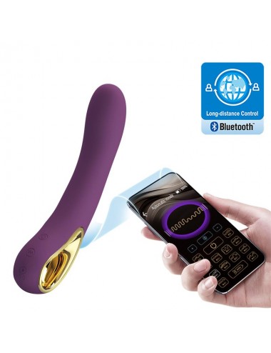 Ethan Vibrador con APP Purpura
