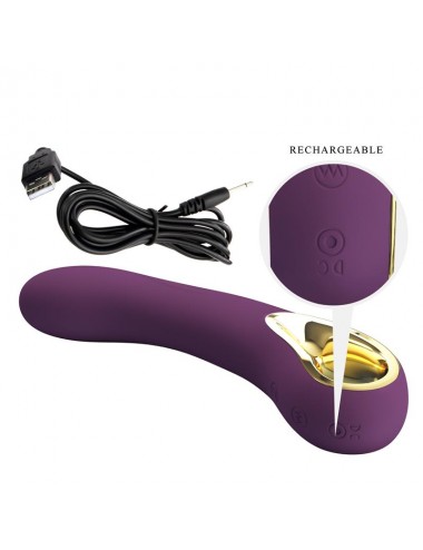 Ethan Vibrador con APP Purpura