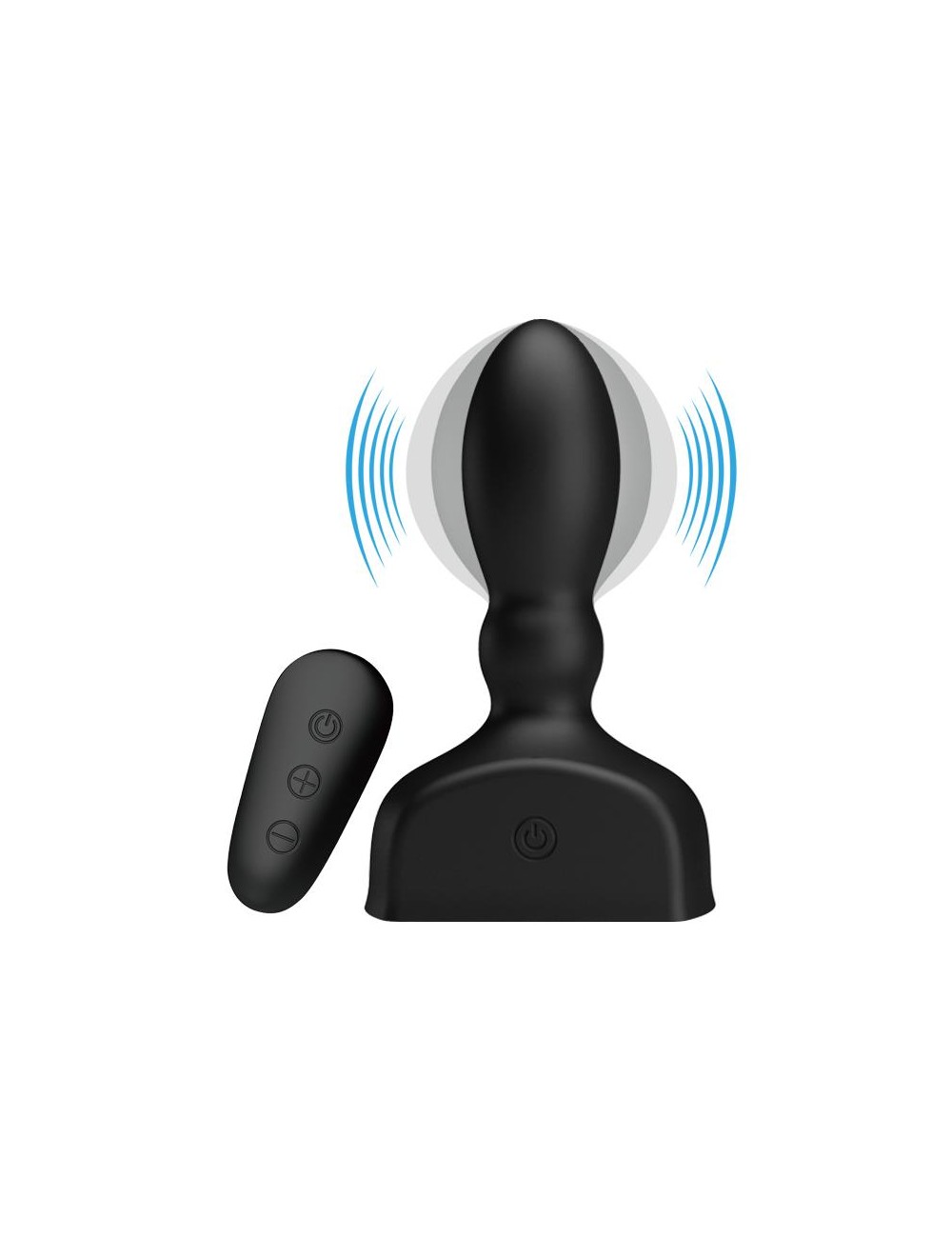 Plug Anal Inflable con Control Remoto Mr Play