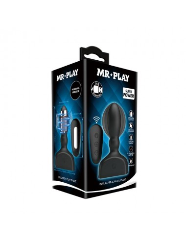 Plug Anal Inflable con Control Remoto Mr Play