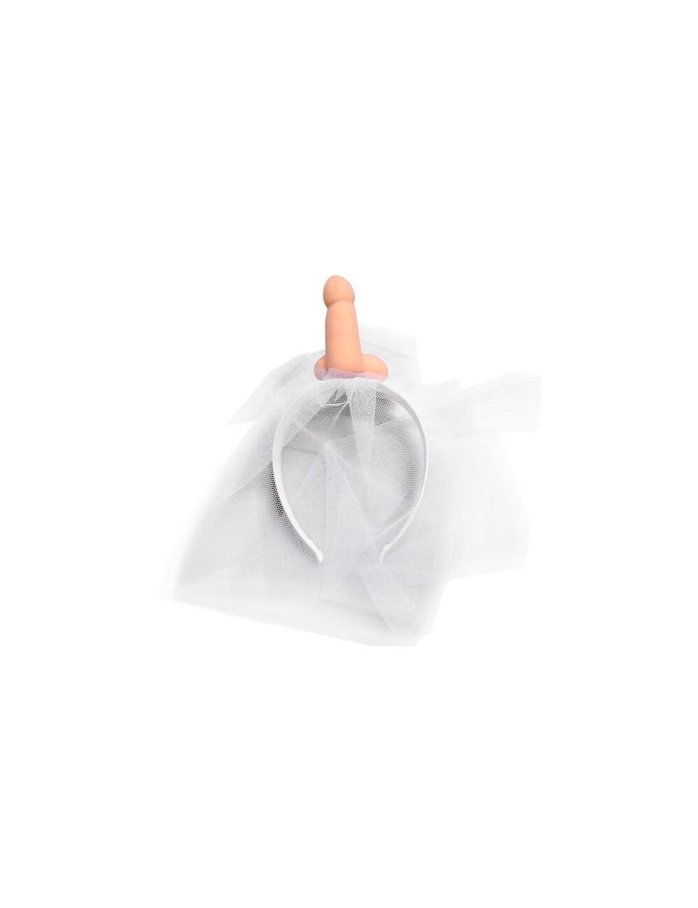 Velo Novia Blanco con Pene