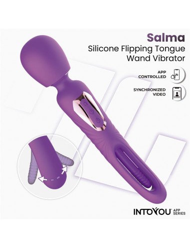 Salma Masajeador con Flipping Tongue y Vibracion con App
