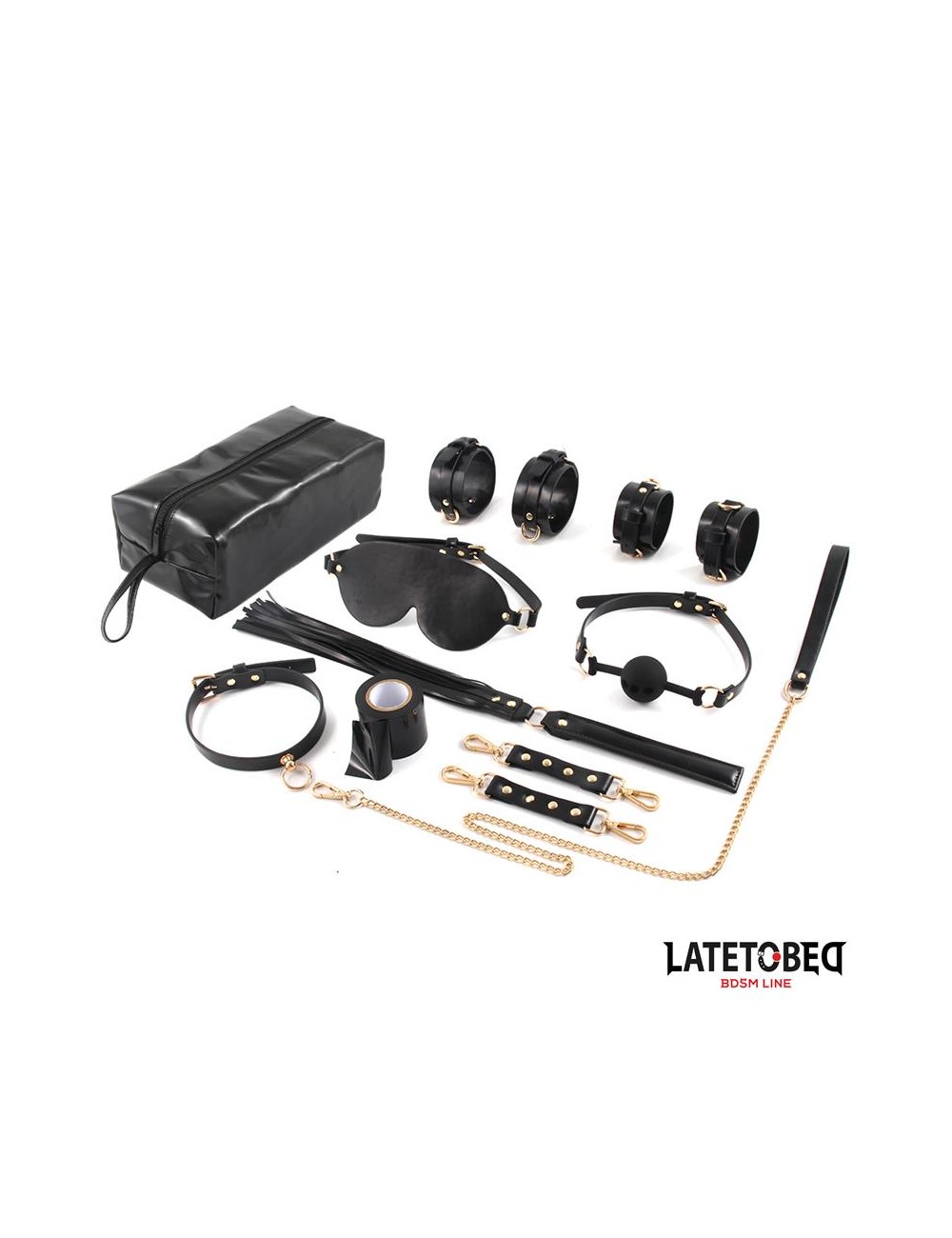 Kit de Bondage 8 Pz con Bolsa de Almacenaje