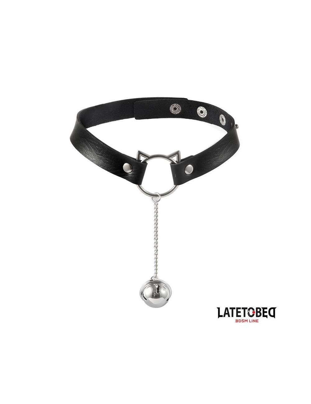 Choker con Aro con Orejitas y Cascabel
