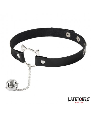 Choker con Aro con Orejitas y Cascabel