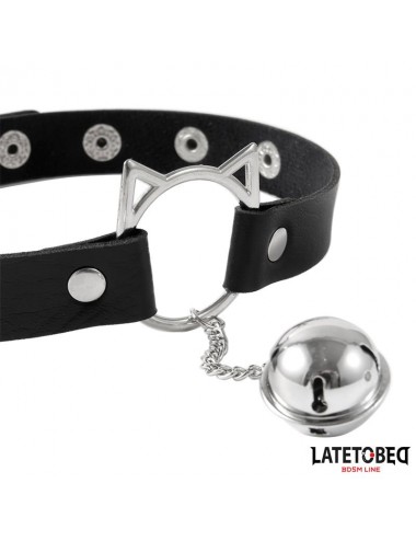 Choker con Aro con Orejitas y Cascabel