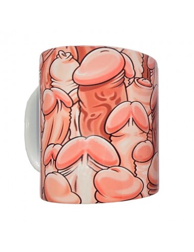 Taza Color Penes 370ml