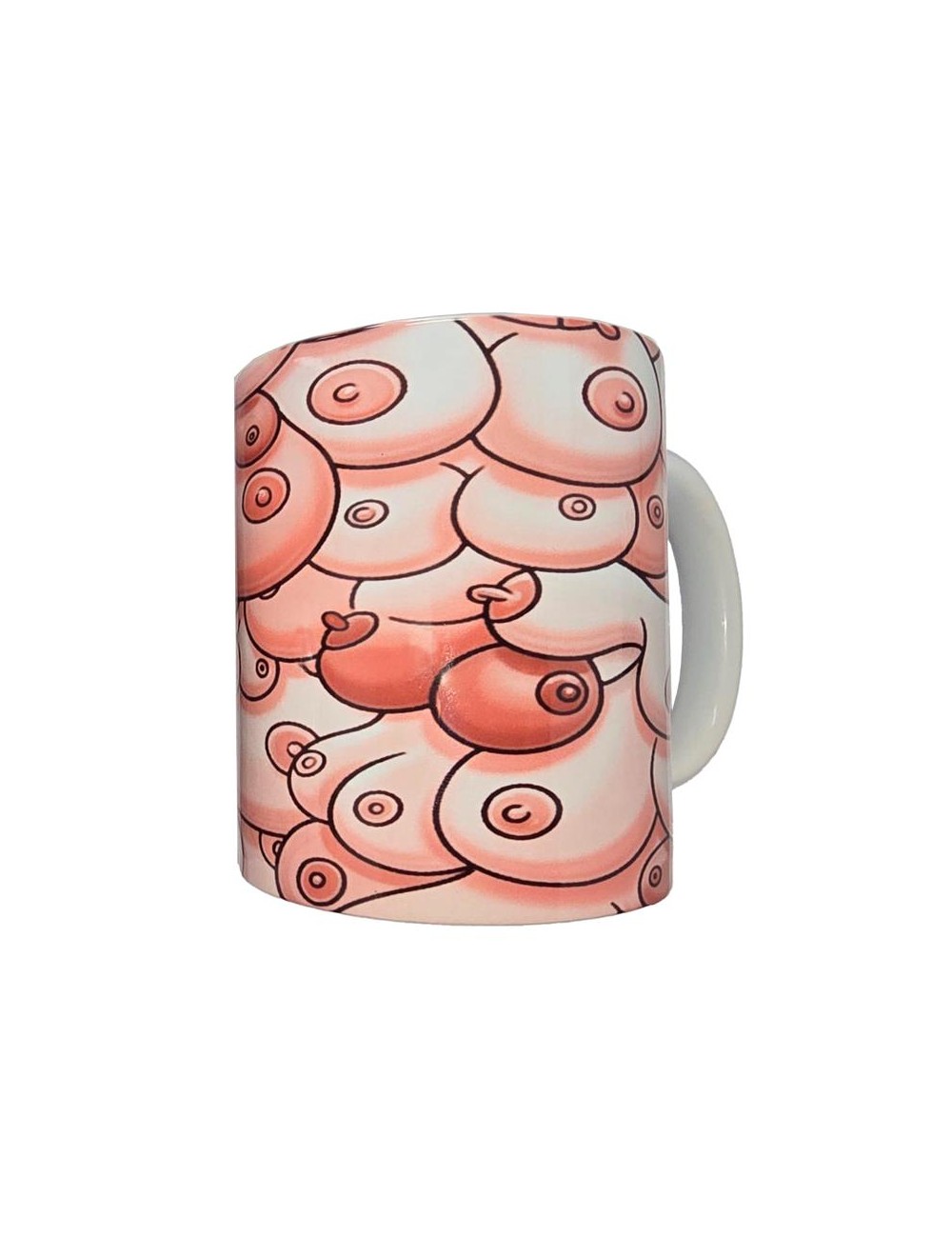 Taza Color Pechos 370ml