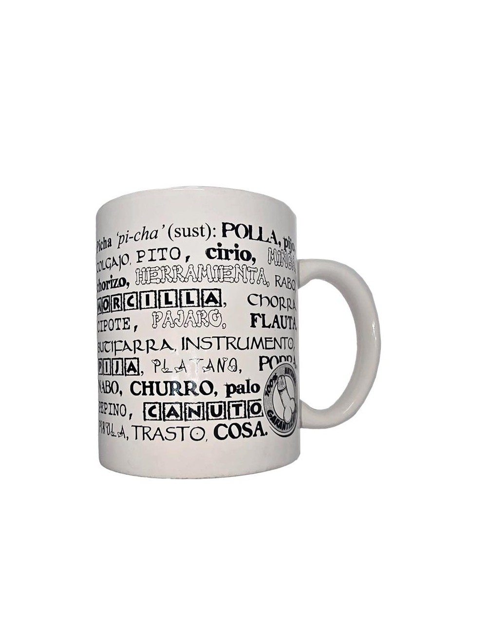 Taza Mug Sinonimos Penes 370ml