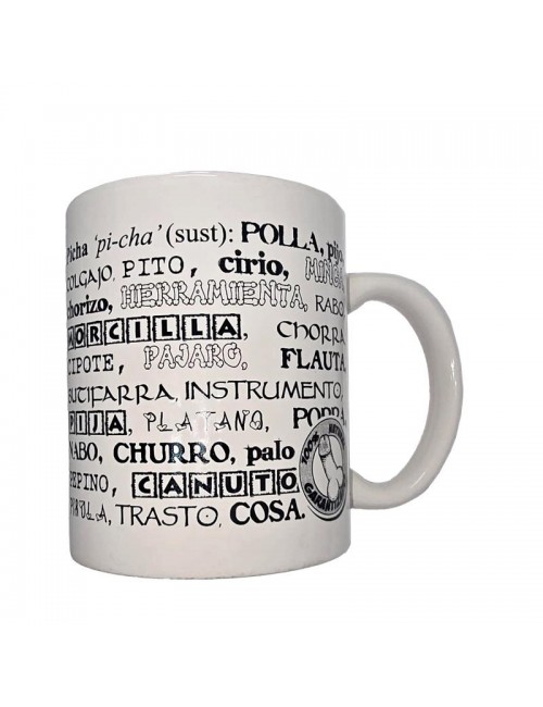 Taza Mug Sinonimos Penes 370ml