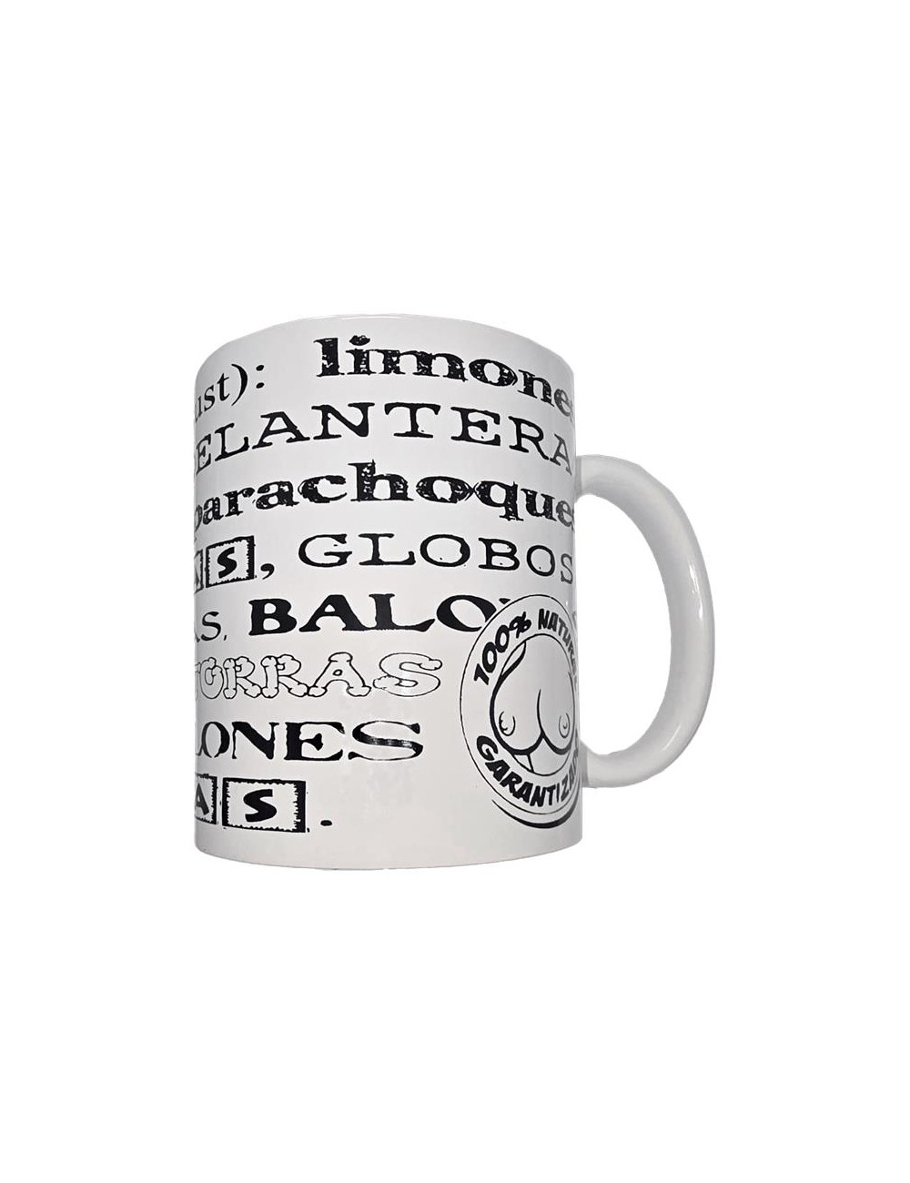 Taza Mug Sinonimos Pechos 370ml
