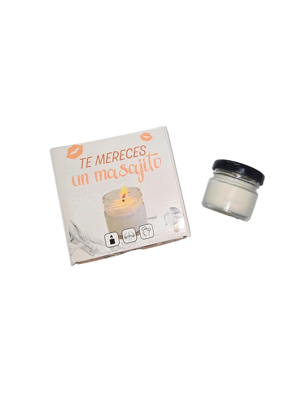 Vela Masaje Aroma Fresa