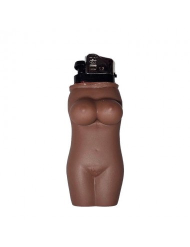 Mechero Forma de Cuerpo de Mujer Mulato