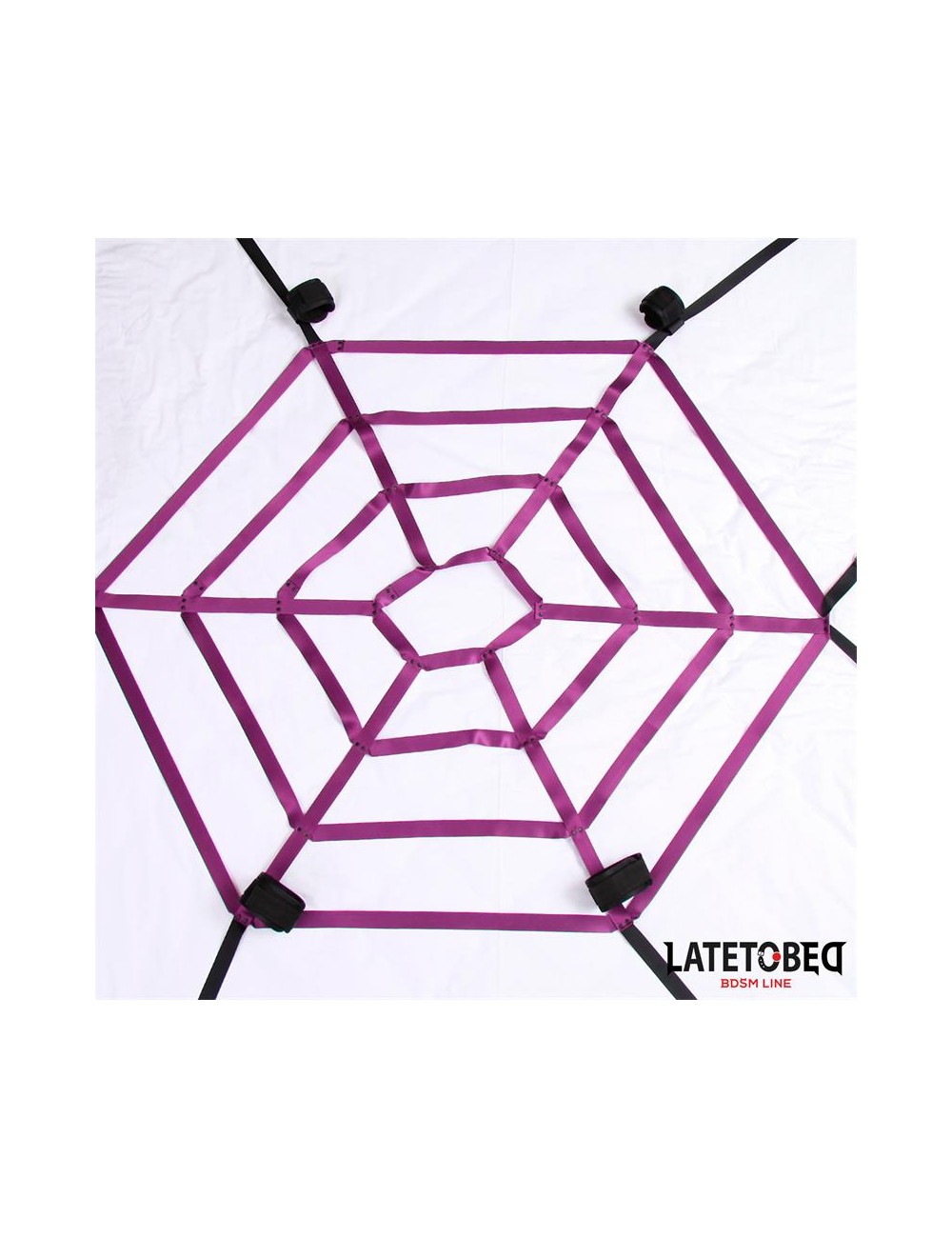 Set de Ataduras para la Cama en Tela de Arana