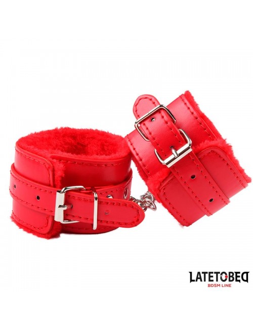 Esposas para Tobillos con Pelo Rojo