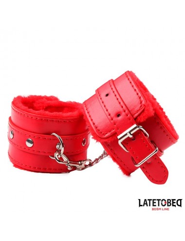 Esposas para Tobillos con Pelo Rojo