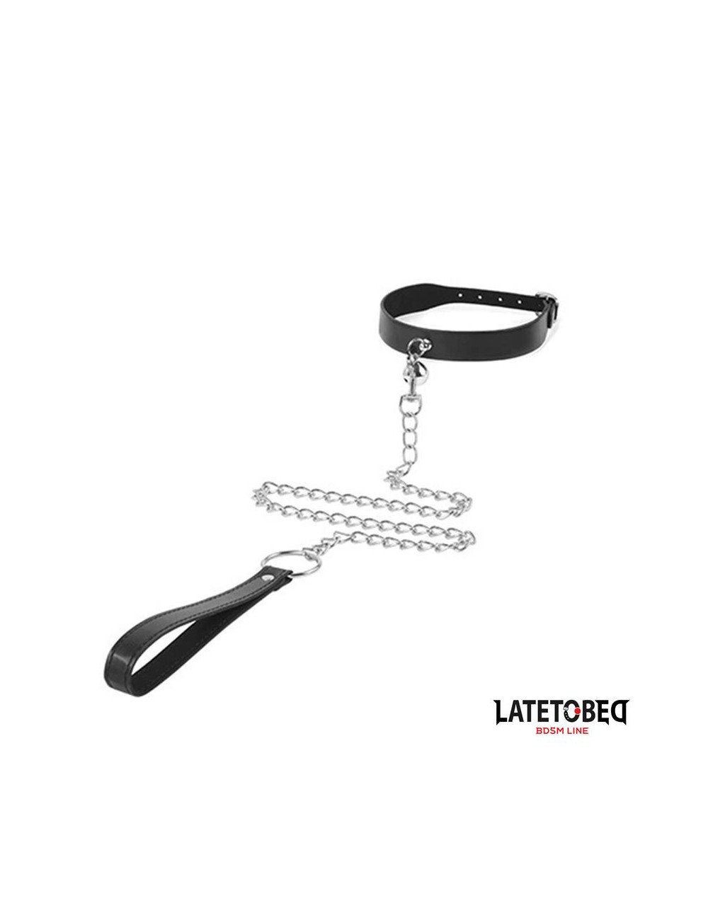 Collar con Cascabel y Correa