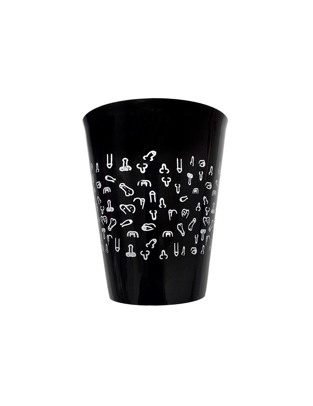 Vaso Plastico Dibujo Penes 500ml