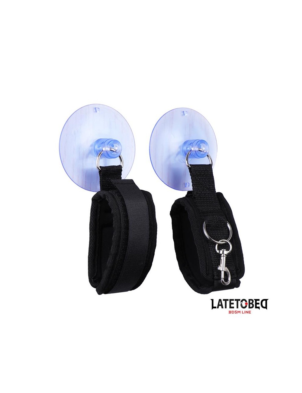 Esposas Munecas Velcro con Ventosa Ajustable
