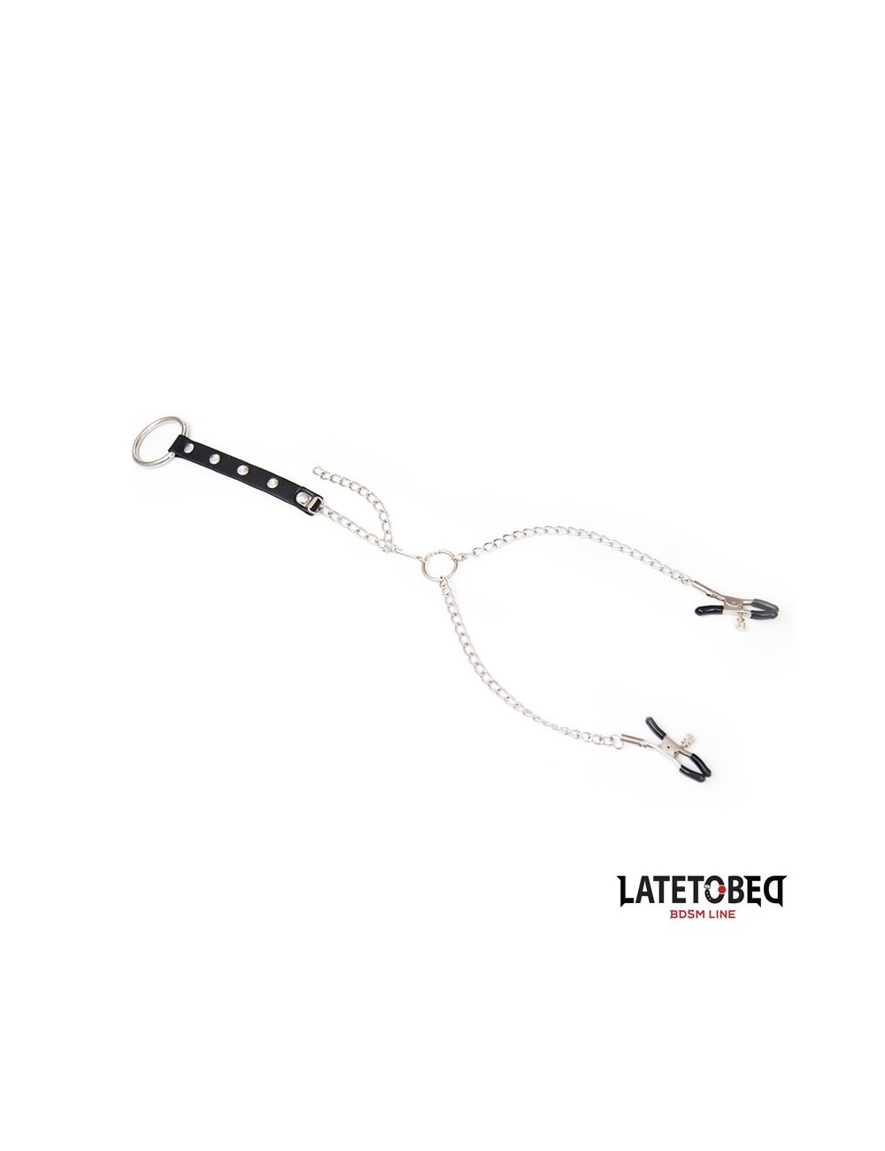 Pinzas Pezones con Anillo para Pene Talla unica