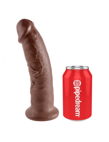 King Cock Pene de 9 Color Marron